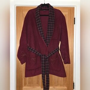 1940s Wool Smoking Jacket